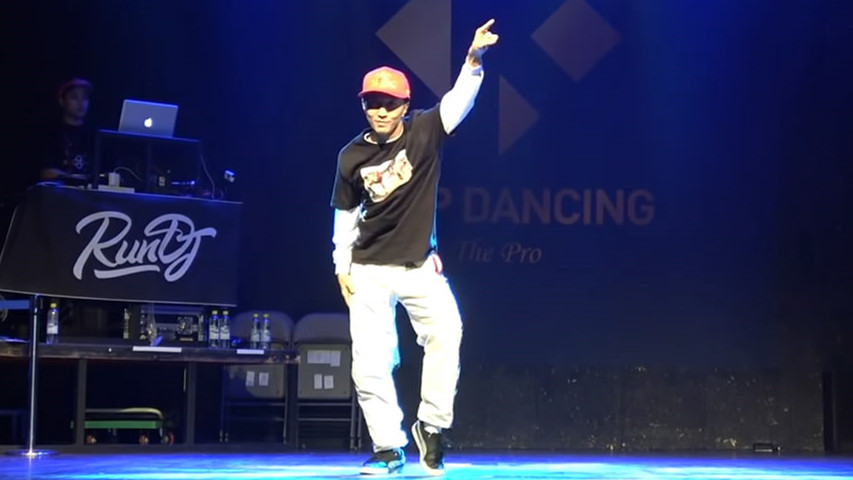 locking khan   keep dancing the pro 裁判表演